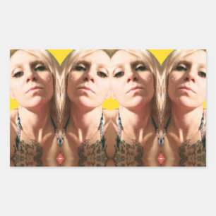 Pegatina Rectangular Bridget Cubed