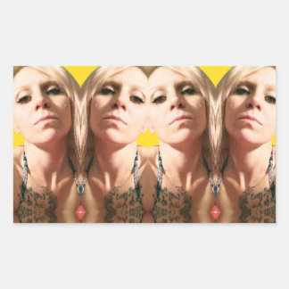 Pegatina Rectangular Bridget Cubed