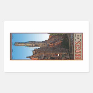 Pegatina Rectangular Brujas - el campanario
