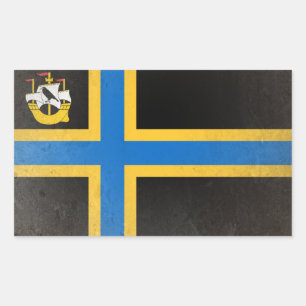 Pegatina Rectangular Caithness