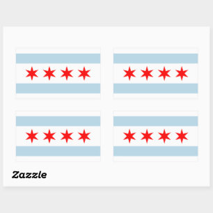 Pegatina Rectangular calcomanías personalizadas de la bandera de la ciu