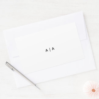 Pegatina Rectangular Calcomanías rectangulares personalizadas, formato: