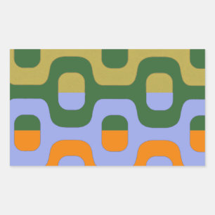 Pegatina Rectangular Caminata en el jardín de invierno de Ipanema