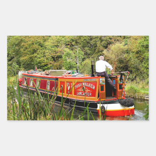 PEGATINA RECTANGULAR CANAL NARROWBOATS