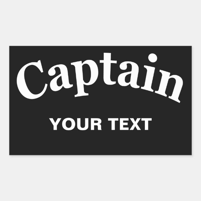 PEGATINA RECTANGULAR CAPÍTULO - PERSONALIZABLE (Anverso)