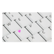 Cartas de amor de teclado para computadoras