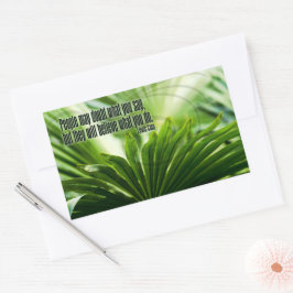 Pegatina Rectangular Cass cita Inspiradora "duda" de Lewis Cass