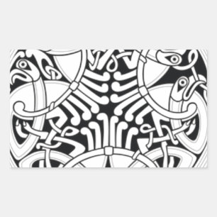 Pegatina Rectangular celtic-42345__340 (1)Papel de nudo celta