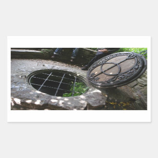 Pegatina Rectangular Chalice Wellhead