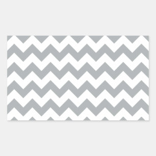 Pegatina Rectangular Chevron 1 Paloma