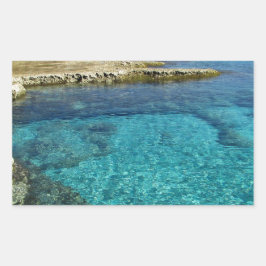 Pegatina Rectangular Chipre