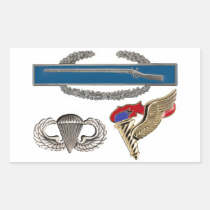 Pegatina Rectangular CIB Airborne Pathfinder
