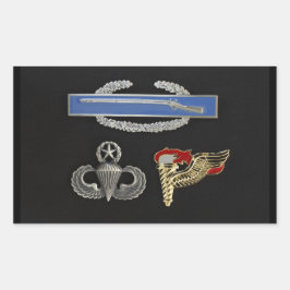 Pegatina Rectangular CIB Master Airborne Pathfinder