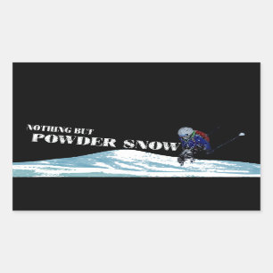 Pegatina Rectangular ciclista de BC