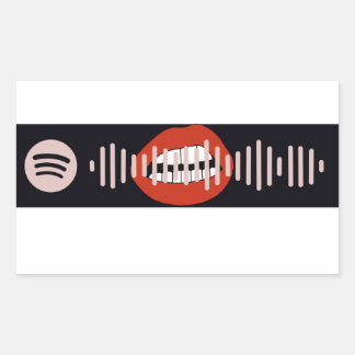 Pegatina Rectangular Cielo nocturno de Miley Cyrus Spotify Code