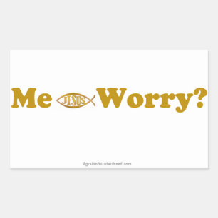 Pegatina Rectangular Citas cristianas