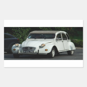 Pegatina Rectangular Citroën 2 CV