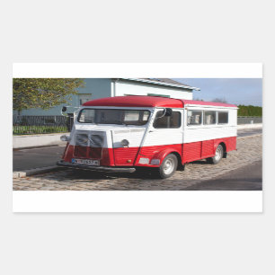 Pegatina Rectangular Citroen Tipo H Van