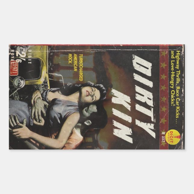 Pegatina Rectangular Cobertura sucia (Anverso)