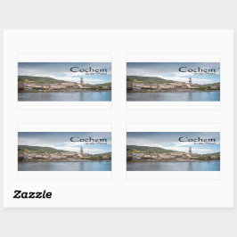 Pegatina Rectangular Cochem Alemania