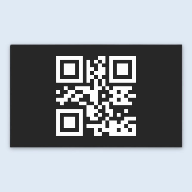 Pegatina Rectangular Código QR creado al instante (introduciendo su URL (Subido por el creador)