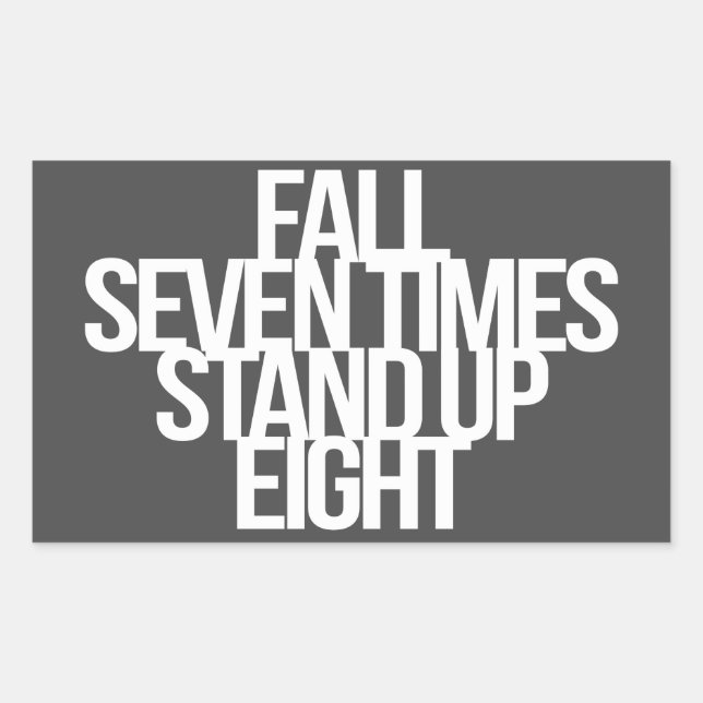 Pegatina Rectangular comillas inspiradoras y motivadoras (Anverso)