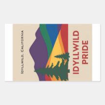Conjunto de Pegatinas del Orgullo Idyllwild