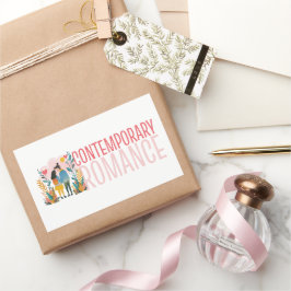 Pegatina Rectangular Contemporary Romance Genre Lovers