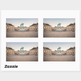 Pegatina Rectangular Copenhague Dinamarca