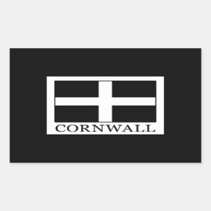 Pegatina Rectangular Cornwall