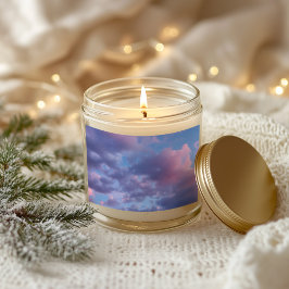 Pegatina Rectangular Cotton Candy Sunset