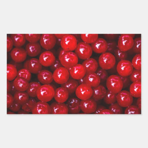 Pegatina Rectangular Cranberries