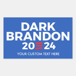 Pegatina Rectangular Crea tu propio Brandon Oscuro 2024