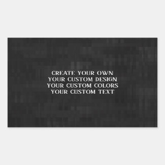 Pegatina Rectangular Crear su propio diseño personalizado