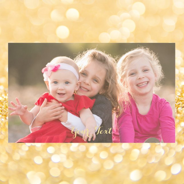 Pegatina Rectangular Crear una hoja de Pegatinas de fotos personalizada (Create Custom Personalized Photo Stickers Sheet)