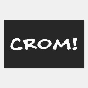Pegatina Rectangular Crom - Dios De Conan