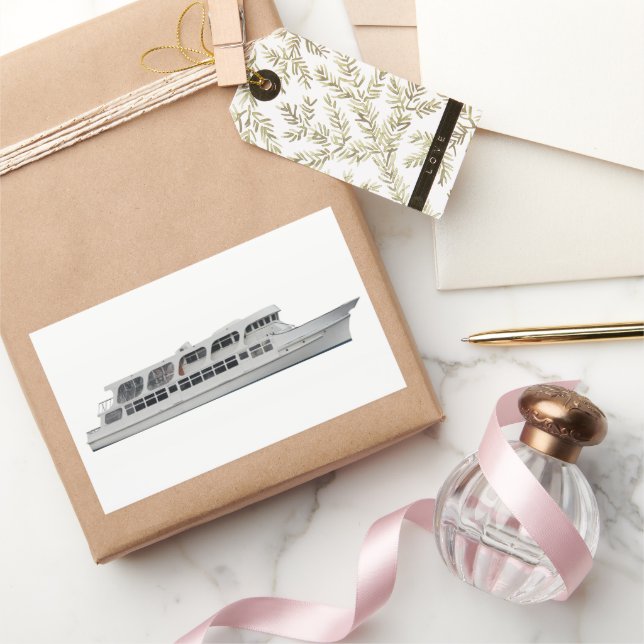 Pegatina Rectangular Cruceros (Regalar)