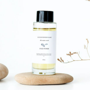 Pegatina Rectangular Cuidados de piel cosméticos de belleza acondiciona