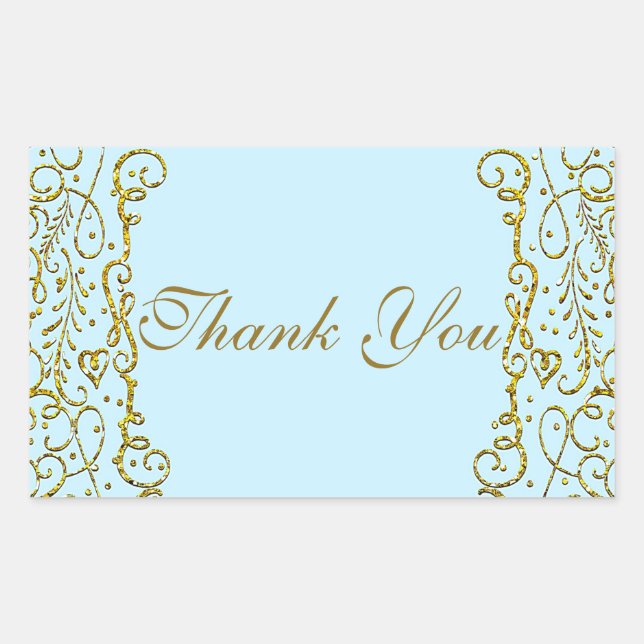 Pegatina Rectangular Cumpleaños de fiesta de la princesa del castillo d (Anverso)