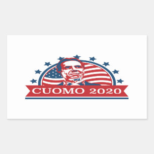 Pegatina Rectangular Cuomo 2020   Votación al Presidente