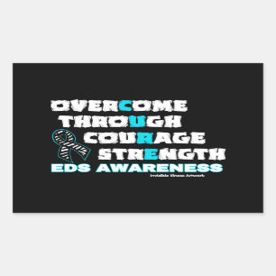 PEGATINA RECTANGULAR CURE...EDS