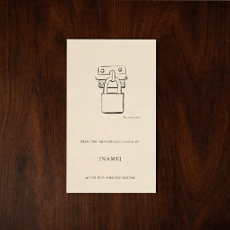 Pegatina Rectangular Custom Ex Libris Bookplate Sticker | Dark Academia