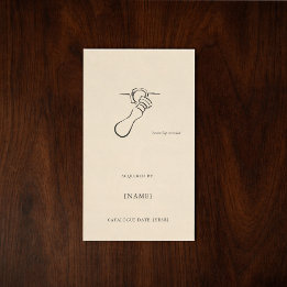 Pegatina Rectangular Custom Ex Libris Bookplate Sticker | Dark Academia