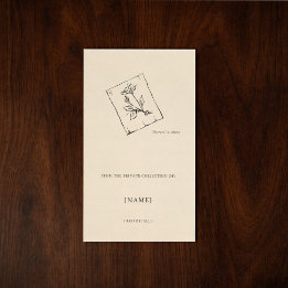 Pegatina Rectangular Custom Ex Libris Bookplate Sticker | Dark Academia