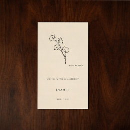 Pegatina Rectangular Custom Ex Libris Bookplate Sticker | Dark Academia