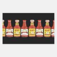 Cute Spicy Gatos salsas calientes ilustracion negr
