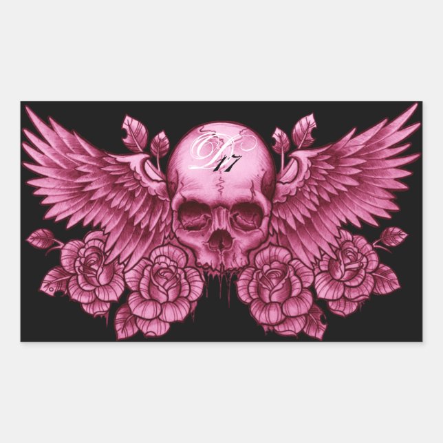 Pegatina Rectangular D17 Stiker (Anverso)