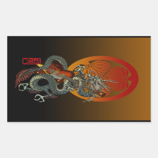 Pegatina Rectangular D-Guitar4