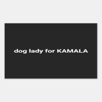 Dama de perro por el minimalista texto de Kamala d