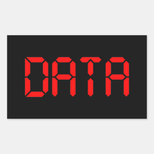 PEGATINA RECTANGULAR DATOS DIGITALES